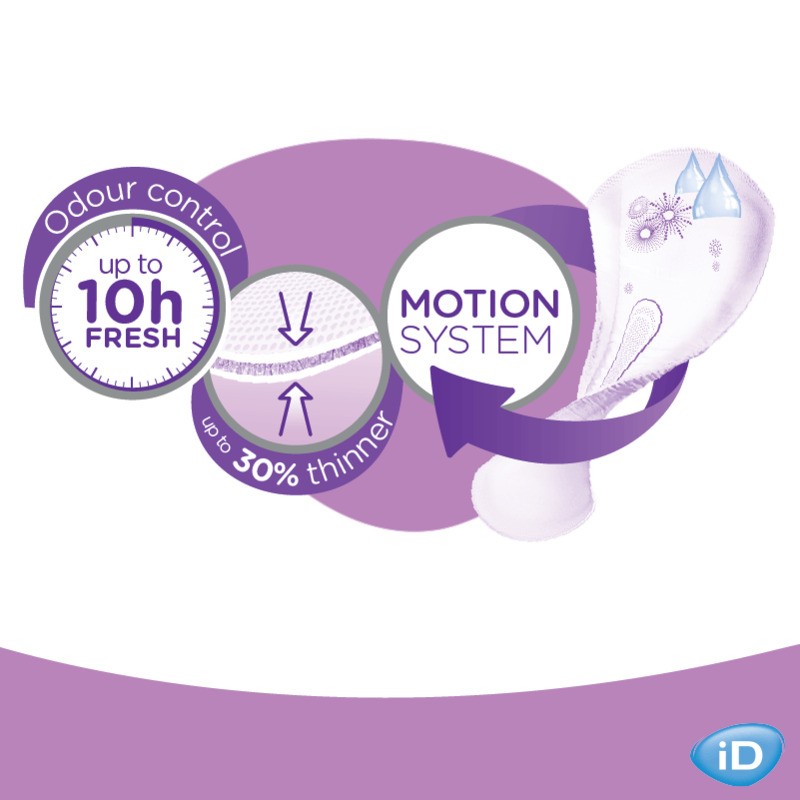ID Light Advanced Normal, 28cm x 10cm, 12's/Bag