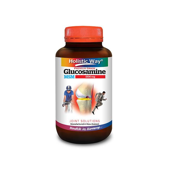 Holistic Way Glucosamine 1500mg + MSM 90 Capsules