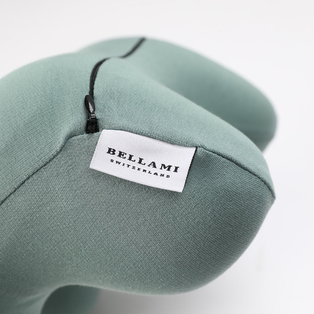 BELLAMI Memory Foam Nap Pillow - Space Grey